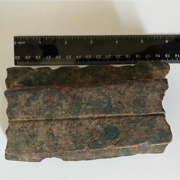 Vintage Textile Stamp Hand-Carved Wooden Print Blocks Textile Fabric Wallpaper - Picture 4 of 5